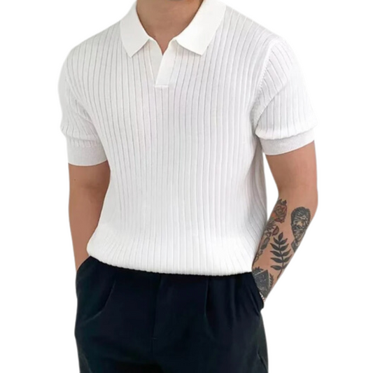 Pisa - Ribbed Cotton Polo