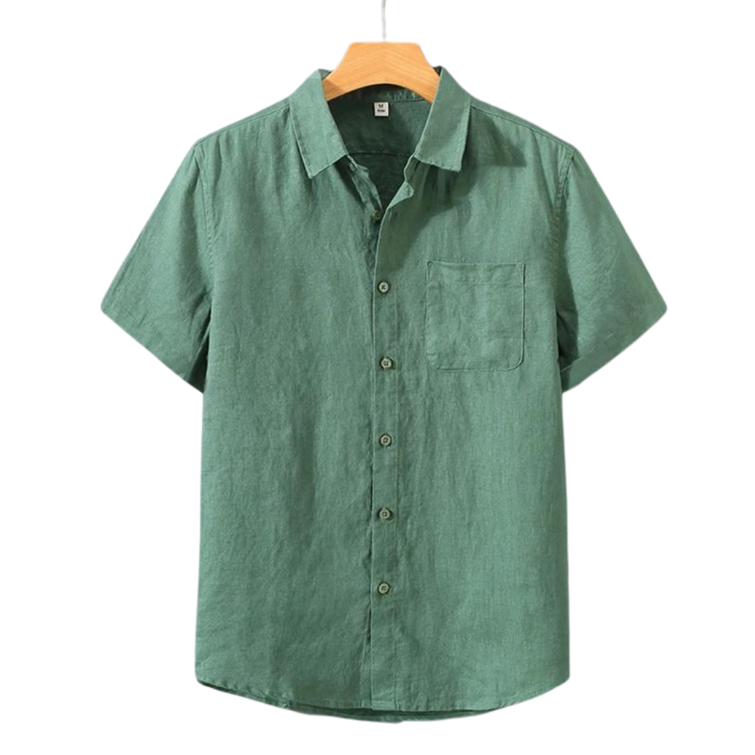 Cannes - Linen Shirt (Shortsleeve)