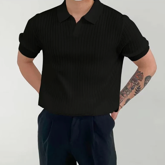 Pisa - Ribbed Cotton Polo