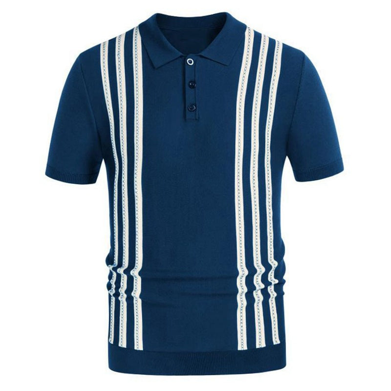 Polo casual de rayas